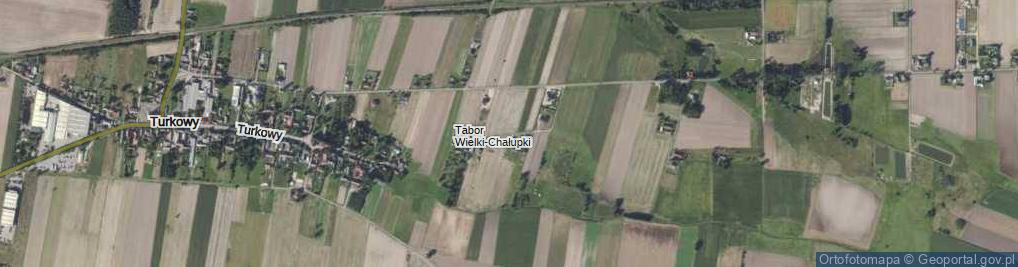 Zdjęcie satelitarne Tabor Wielki-Chałupki ul.